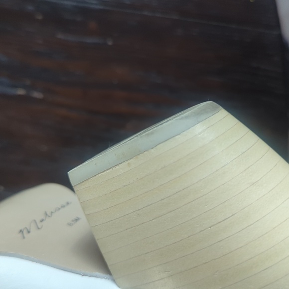 Elevation Bootie (Women) Matisse Elegant White Leather Ankle Boots 8.5 - Picture 7 of 7